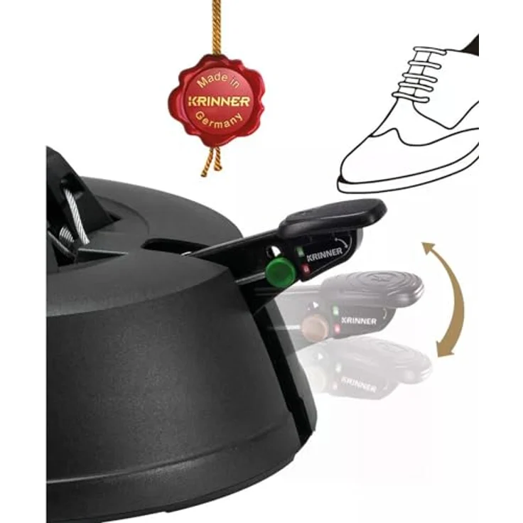 Krinner Christbaumständer Comfort Grip+ M Stamm Ø bis 12 cm – Bild 5