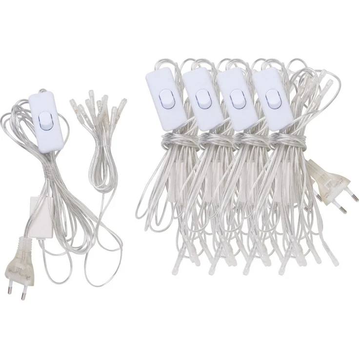 VBS Lichterkette 10er, Kreisschaltung, transparent – Bild 1