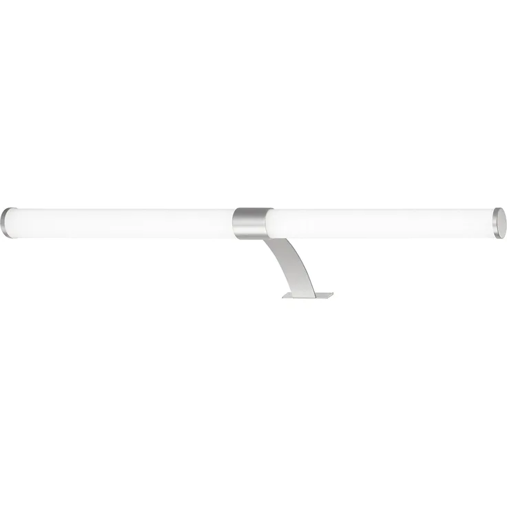 Briloner Leuchten Wandleuchte 2131014, LED fest integriert, 2700K - Extra-Warmweiß, Spiegelleuchte, neutralweiß, 4000K, IP44, chrom, 40 cm