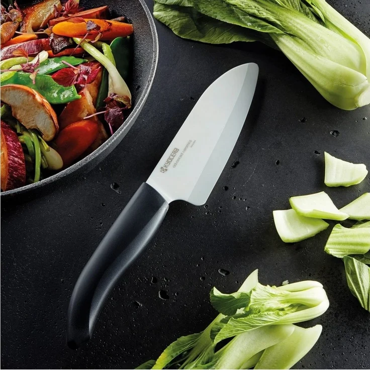 KYOCERA Messer-Set GEN (Set, 3-tlg), extrem scharfe Hochleistungskeramik-Klinge – Bild 3