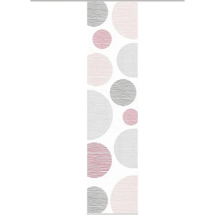 Home Wohnideen Flächenvorhang Borden rose, 60 x 260 cm – Bild 1