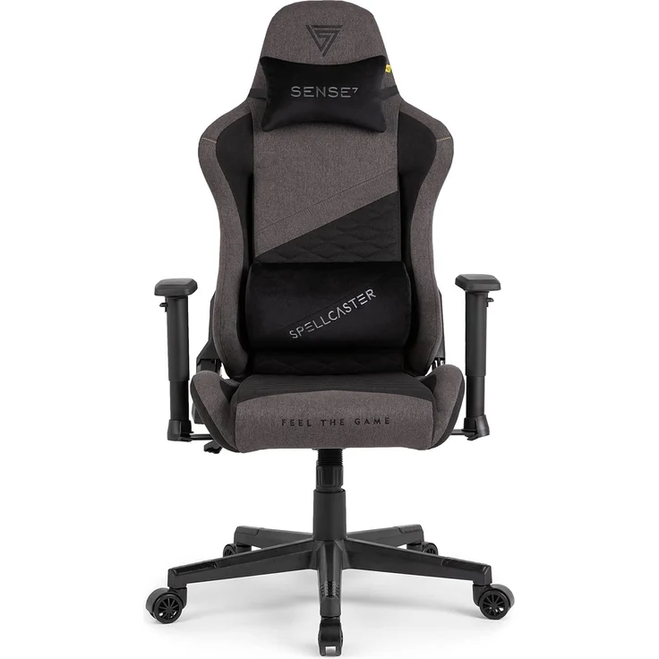 SENSE7 Spellcaster Senshi Edition XL Gaming Stuhl, HDF Platte, Gray/Black – Bild 1