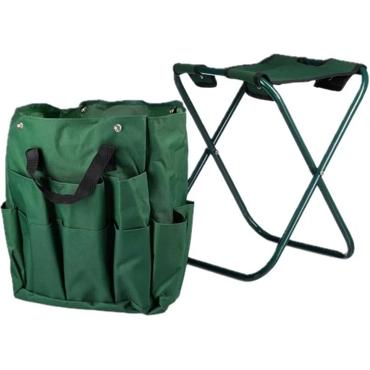 Relaxdays Gartenwerkzeug Hocker klappbar – Bild 8