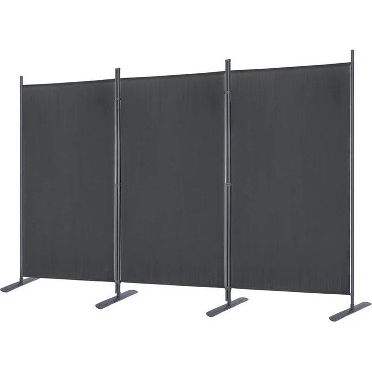 FIVMEN Paravent Raumteiler Klappbar Freistehend Stellwand Sichtschutzwand, Verstellbar Raumteiler Innen und Außenbereich für Büros, Garten Balkon – Bild 5