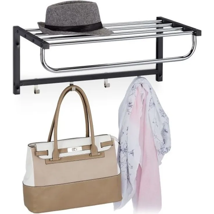 Wandgarderobe mit Ablage