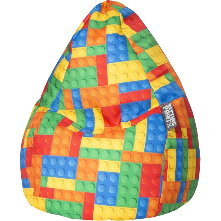 Kindersitzsack Bricks L ca. 120 Liter