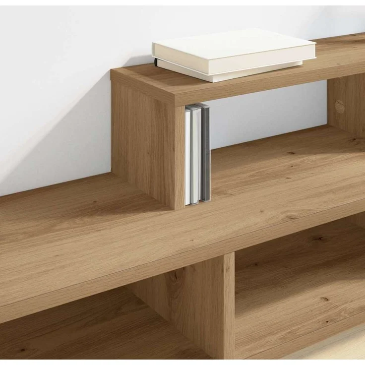 Wand-TV Stand, TV-Regal 120x25x28,5cm Holzwerkstoff – Bild 4
