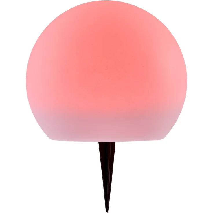 Ambia Garden Solarleuchte BALL, Kunststoff weiß, Durchmesser 20 cm, mit Farbwechsler RGB – Bild 5