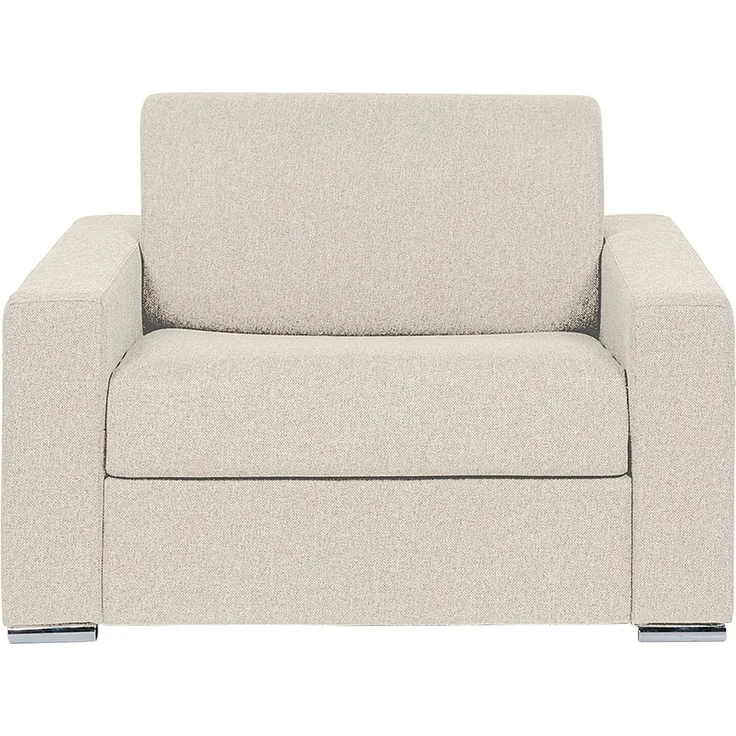 Vente-unique - CALITO - Schlafsessel - Metall - Stahl - Beige - 124 x 95 x 85 cm – Bild 3