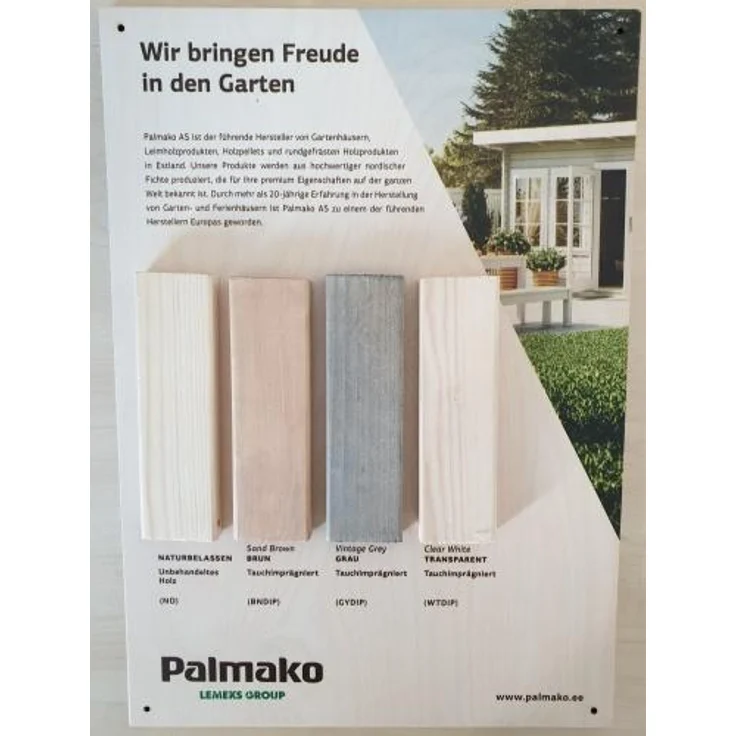Palmako Pavillon Hanna 20,3 m² : Naturbelassen – Bild 4