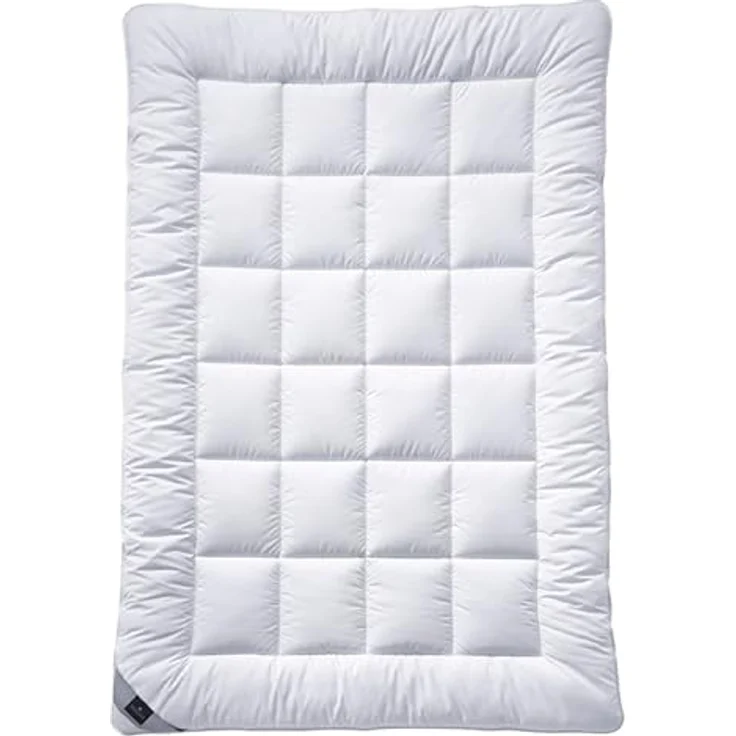 Billerbeck Faserdecke 321 Classic Clean Duo warm, Füllung: AIRSOFT Faser|200x200 cm – Bild 2