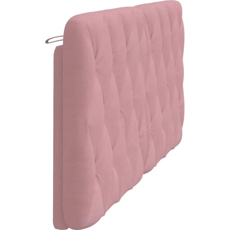vidaXL Kopfteil-Kissen Rosa 180 cm Samt 374744 – Bild 6