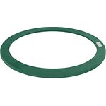 HOMCOM Trampolinrandabdeckung B3-0053, Wetterschutznetz, Durchmesser 244 cm, grün, 15 mm dicke EPE-Polsterung, witterungsbeständig