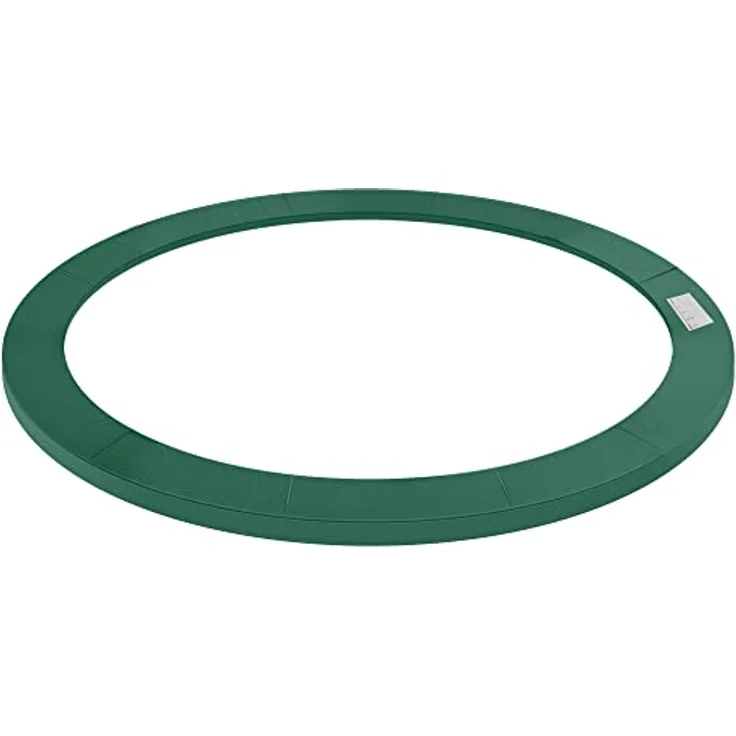 HOMCOM Trampolinrandabdeckung B3-0053, Wetterschutznetz, Durchmesser 244 cm, grün, 15 mm dicke EPE-Polsterung, witterungsbeständig