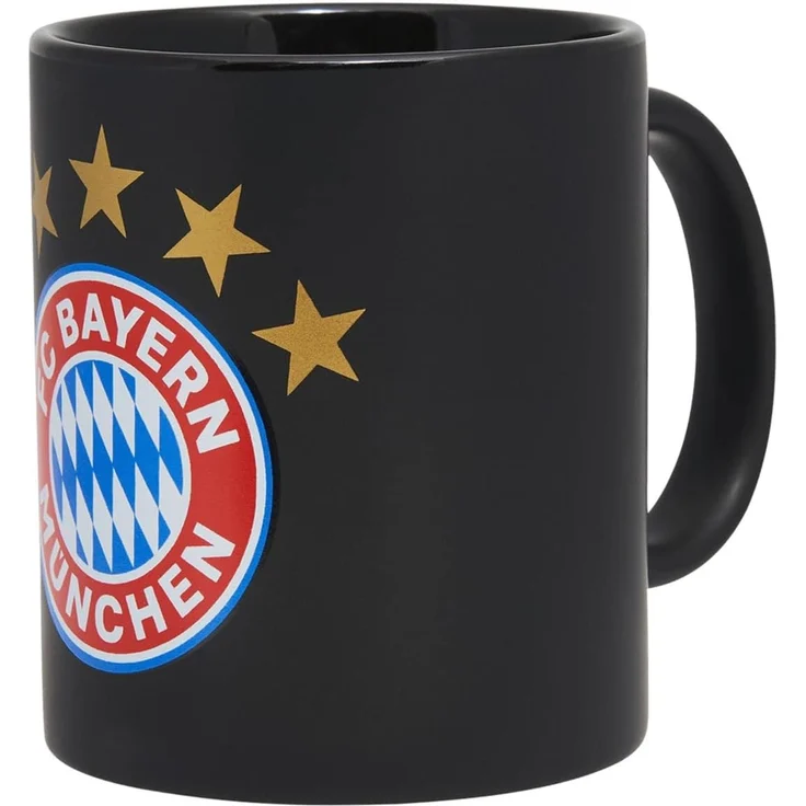 FC Bayern München Tasse FC Bayern München Tasse Logo I Schwarz I 0,3 l, Keramik – Bild 6