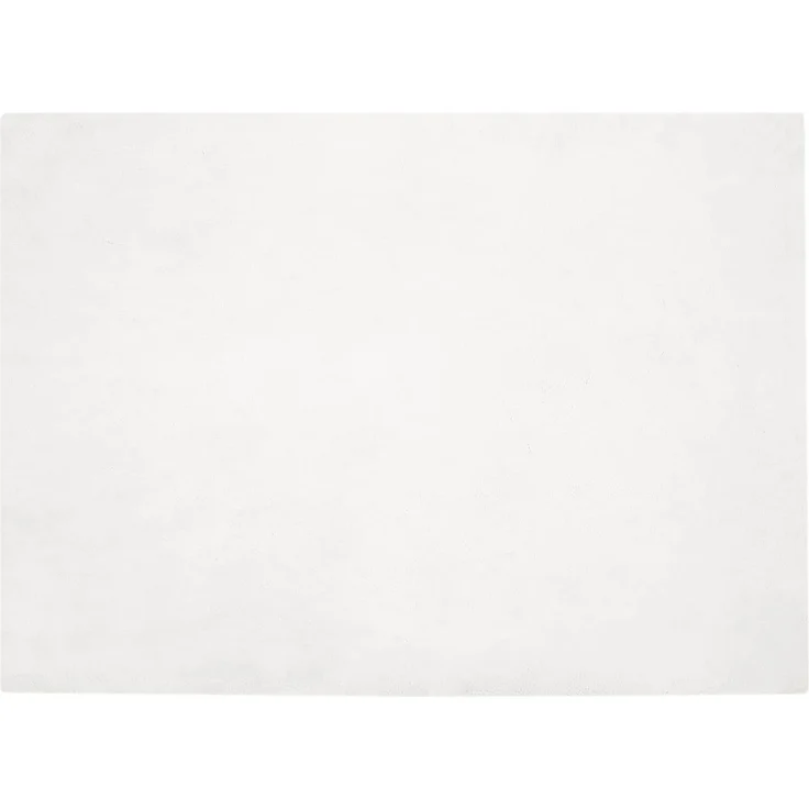 vidaXL Rutschfester Kunstfellteppich Olite Weiß 200 x 280 cm Polyester 42021617 – Bild 1