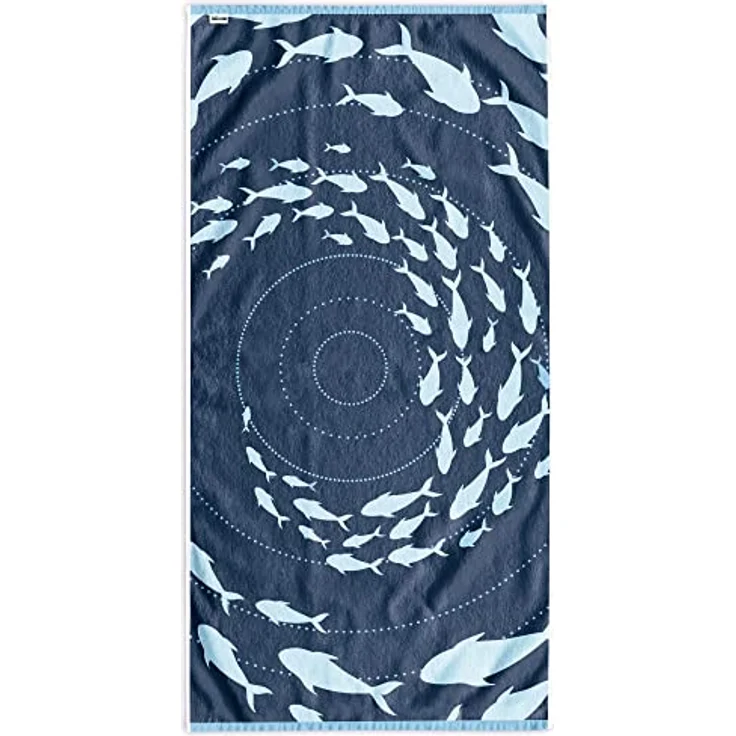 DecoKing Strandtücher Badetuch Handtuch Strandtuch XXL Badehandtuch Baumwolle, (1-St), Wendetuch – Bild 3