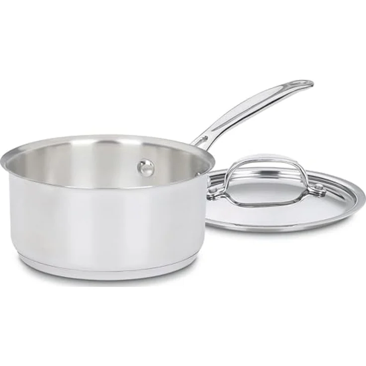 Cuisinart 719-16 Chef's Classic Stainless 1-12-Quart Saucepan with Cover – Bild 2