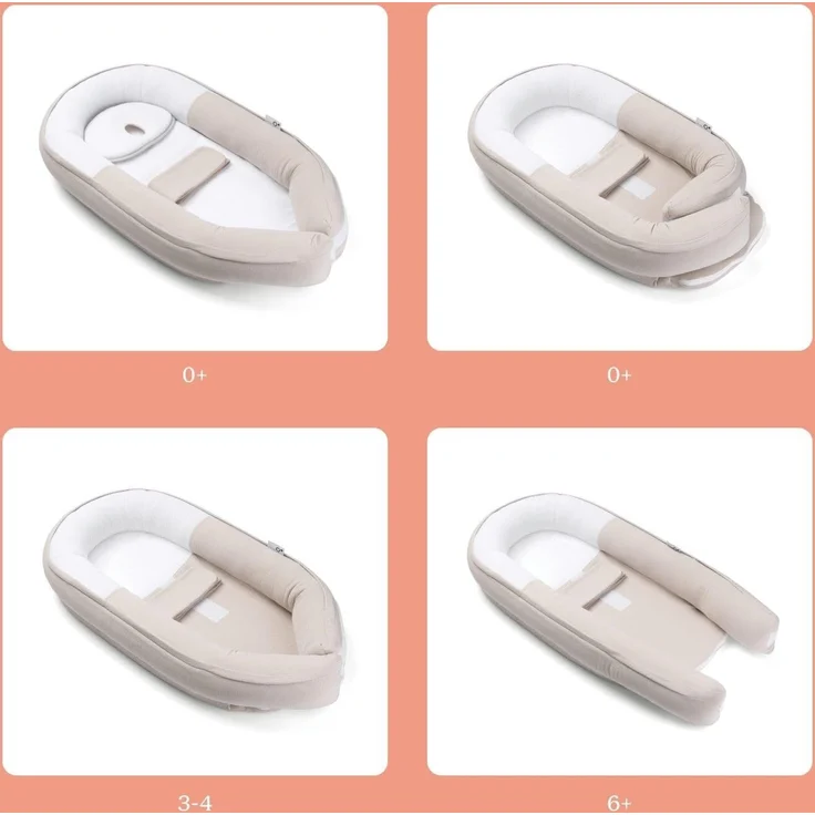 Babymoov doomoo Cocoon Reduzierstück Tetra Jersey Sand – Bild 5