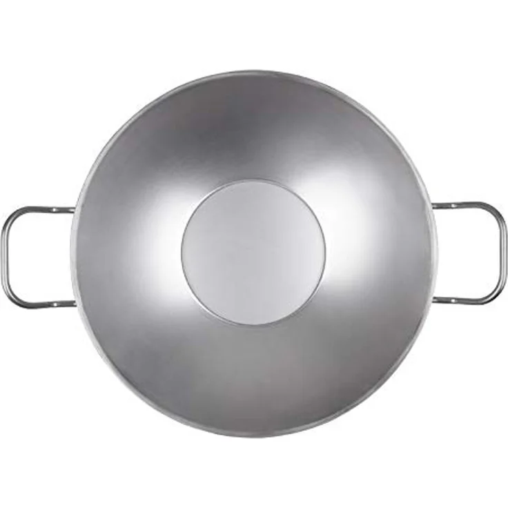 chg WOK Pfanne 30.5 cm 3,4 l silber – Bild 2