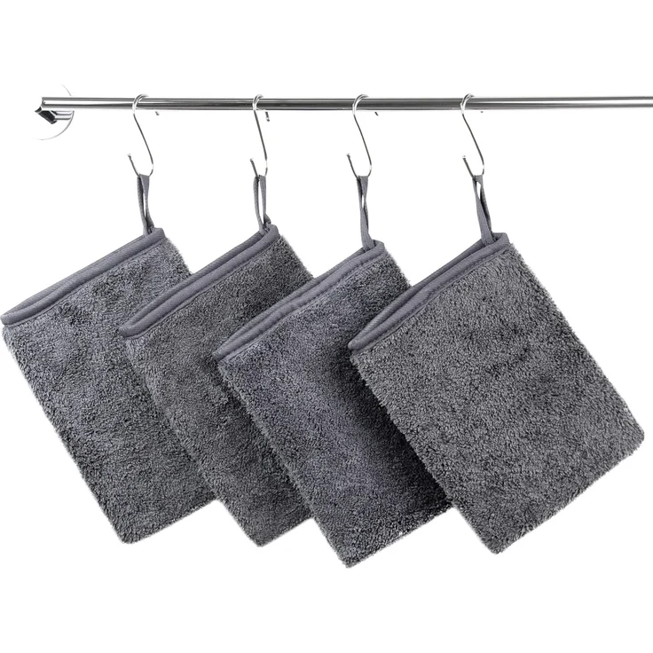 ZOLLNER Waschlappen, (9-St), 16 x 21 cm, 100% Polyester, vom Hotelwäschespezialisten – Bild 4