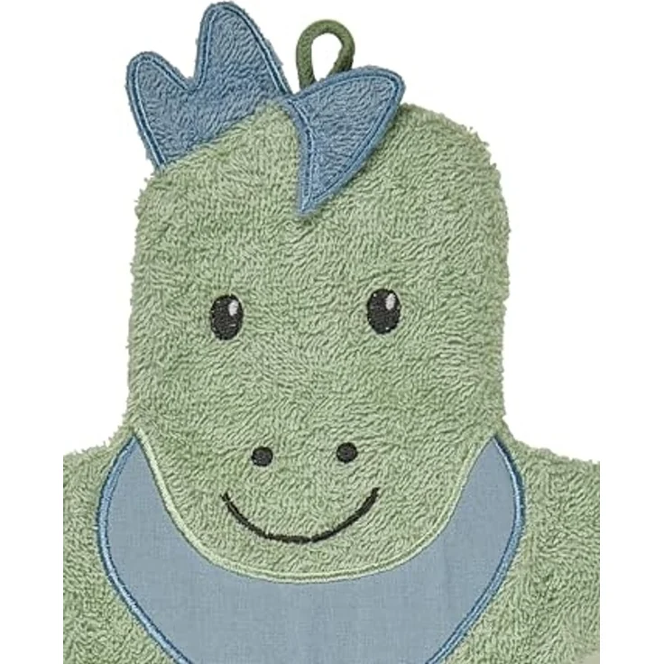 Sterntaler Waschlappen – Rexi Dino – Grün Grün – Bild 4