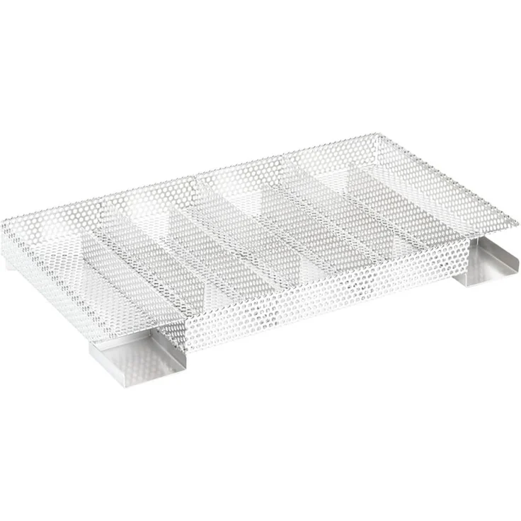 vidaXL Räucherofen mit Kaltrauchgenerator, Verzinkter Stahl, 44,5 x 29 x 83 cm, 15.78 kg, mit Glasfenster – Bild 11