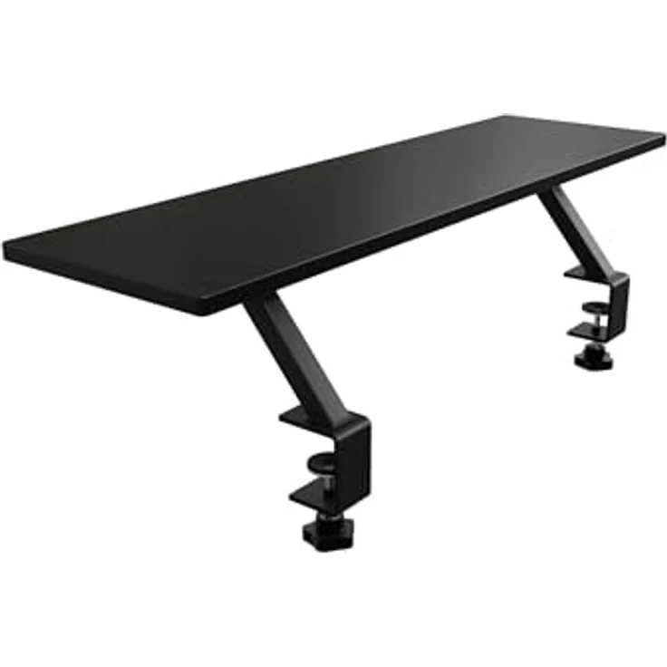 Arozzi Arena Desk Riser Small - Black, Monitorerhöhung mit 20 kg Tragfähigkeit, 15 cm Höhe, 80 x 23 cm Design – Bild 1