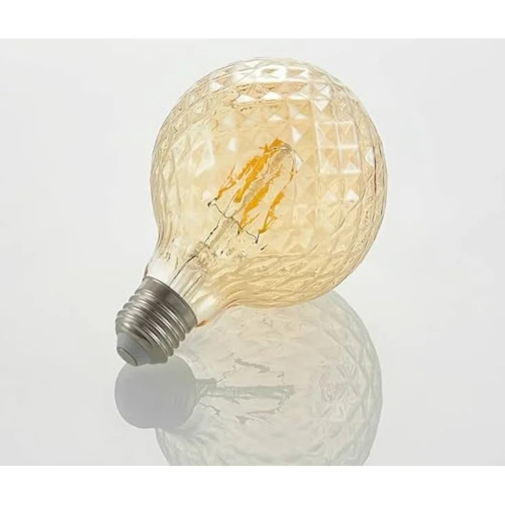 Lucande LED-Leuchtmittel E27 G95 LED 4W, E27, warmweiß – Bild 6