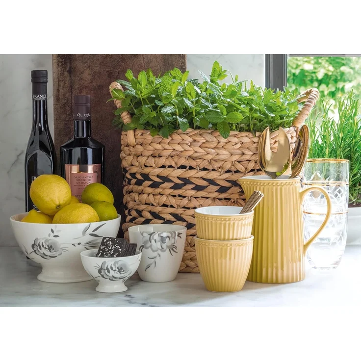 Greengate Teller 23 cm Alice honey mustard – Bild 7