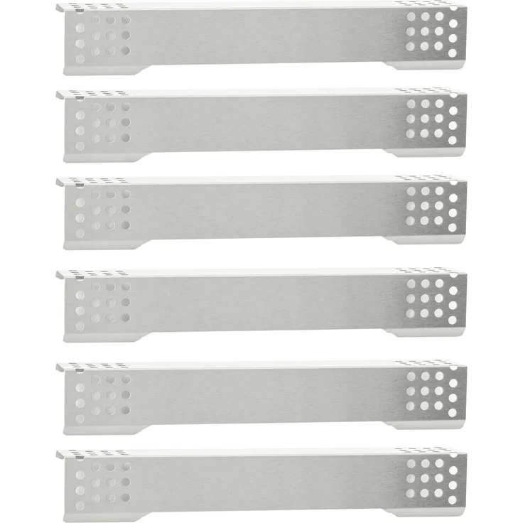 RÖSLE 6x Wärmeverteiler Videro Edelstahl für Videro G6