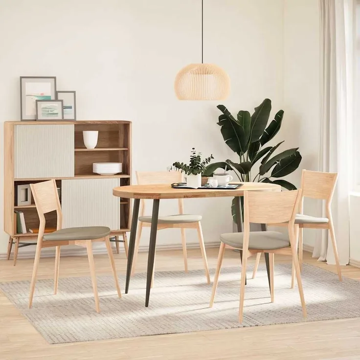 vidaXL Konsolentisch Beine Konische Form 4 Stück Naturstahl 72-73cm Stahl 4012519