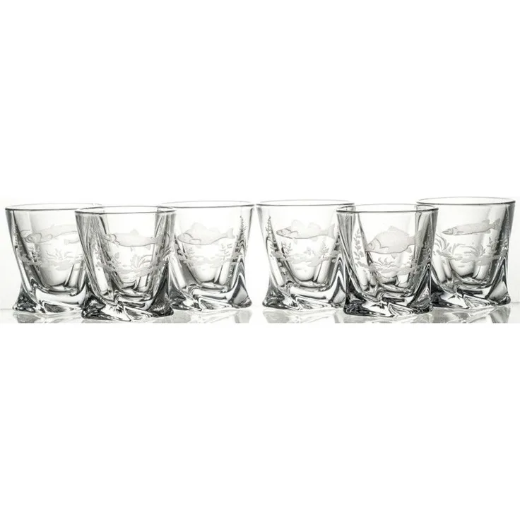 Crystal Julia Crystal Julia Ryby Wodkagläser, 6 Stück 05929JULIA
