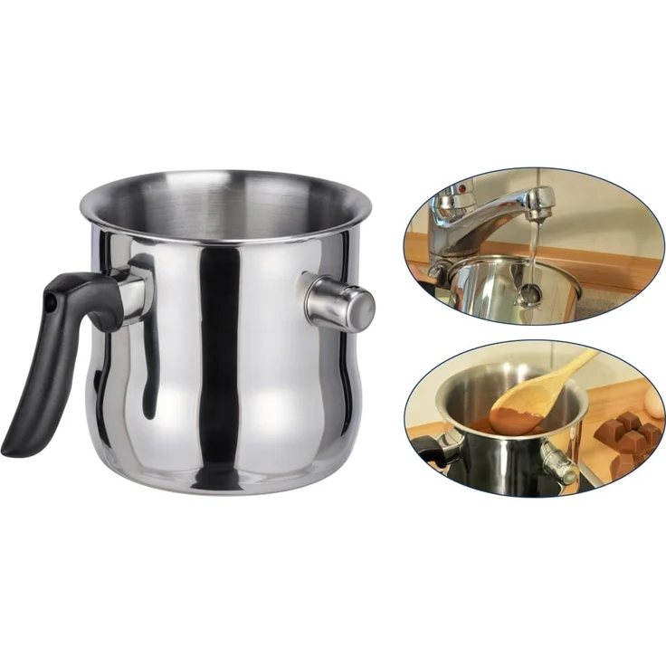 HI Milchtopf 1,2 L Doppelwandig Edelstahl 435277 – Bild 2