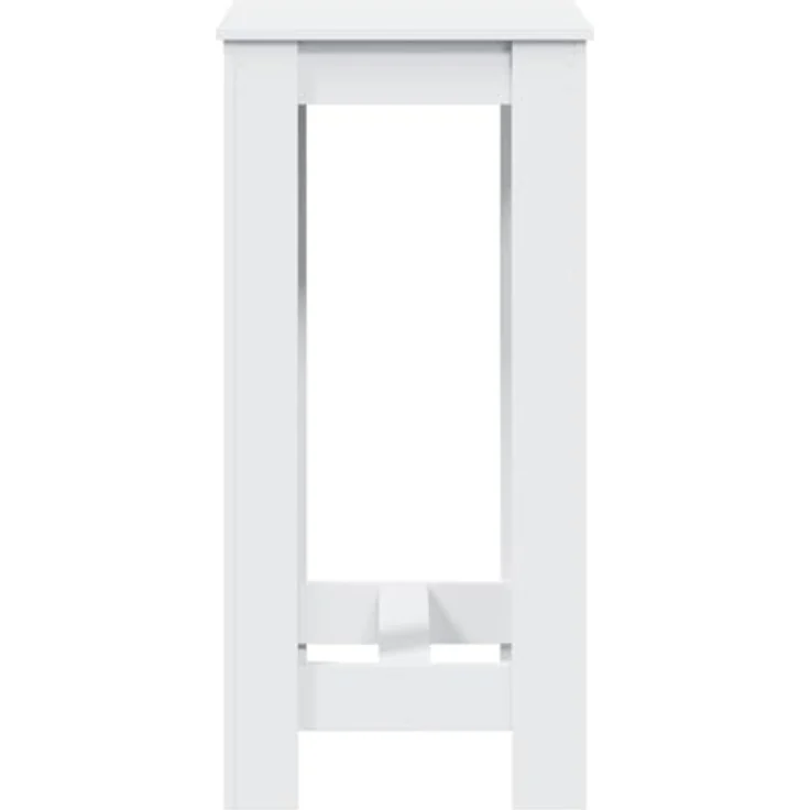 vidaXL Bartisch Weiß 51x50x103,5 cm Holzwerkstoff 854400 – Bild 7
