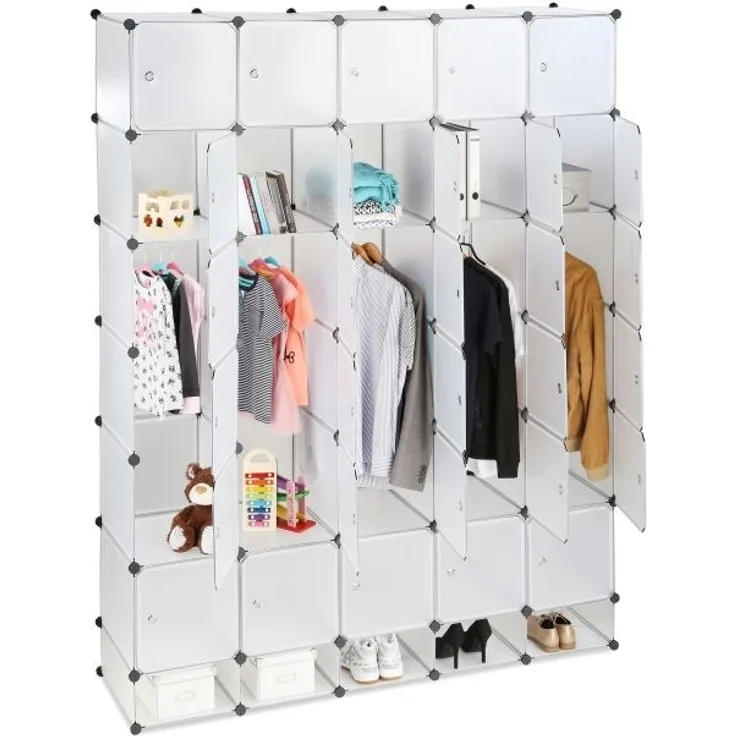 XXL Kleiderschrank Stecksystem