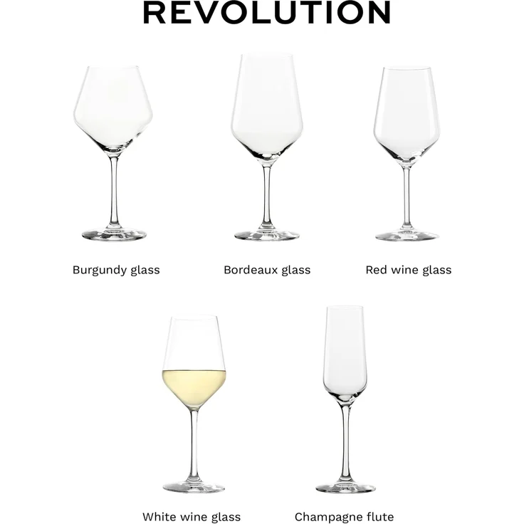 Stölzle Lausitz REVOLUTION Weißweinkelch 365 ml 6er Set – Bild 8