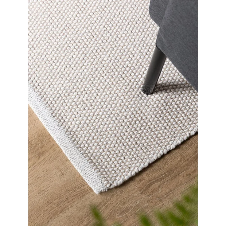 Interiyou Teppich Riga, Rechteckig, Höhe: 5 mm, Handgewebt aus 100% Handarbeit, Naturfaser, Wohnzimmer, Flur – Bild 2