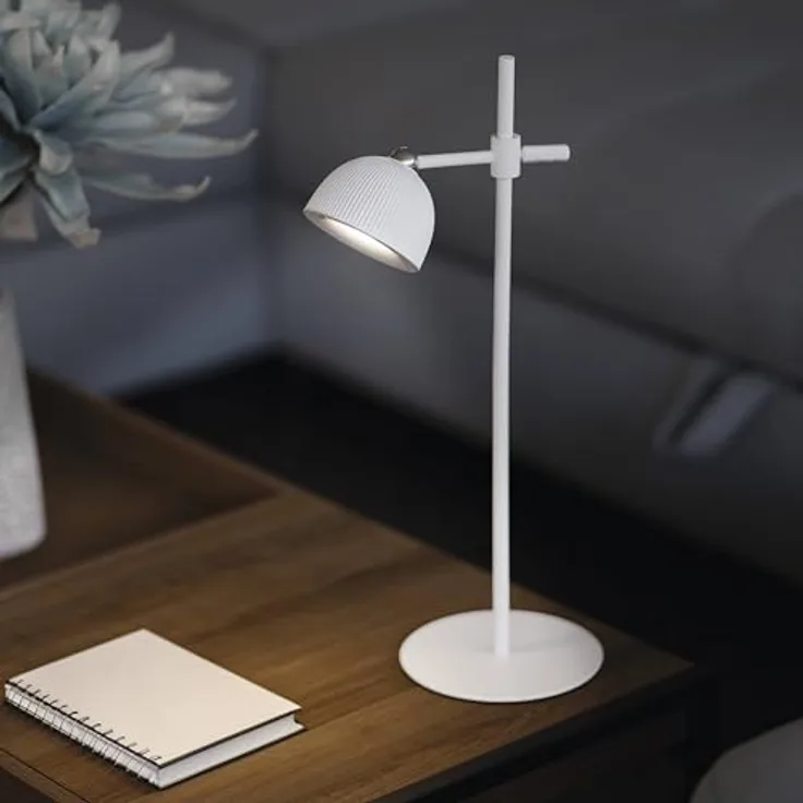 EMOS LED Akku-Tischlampe SOPHIE 4in1, 4,2W, 200lm, 1200mAh Li-Ion Akku mit 33h Leuchtdauer, dimmbar, neutralweiß, weiß, Z7635W
