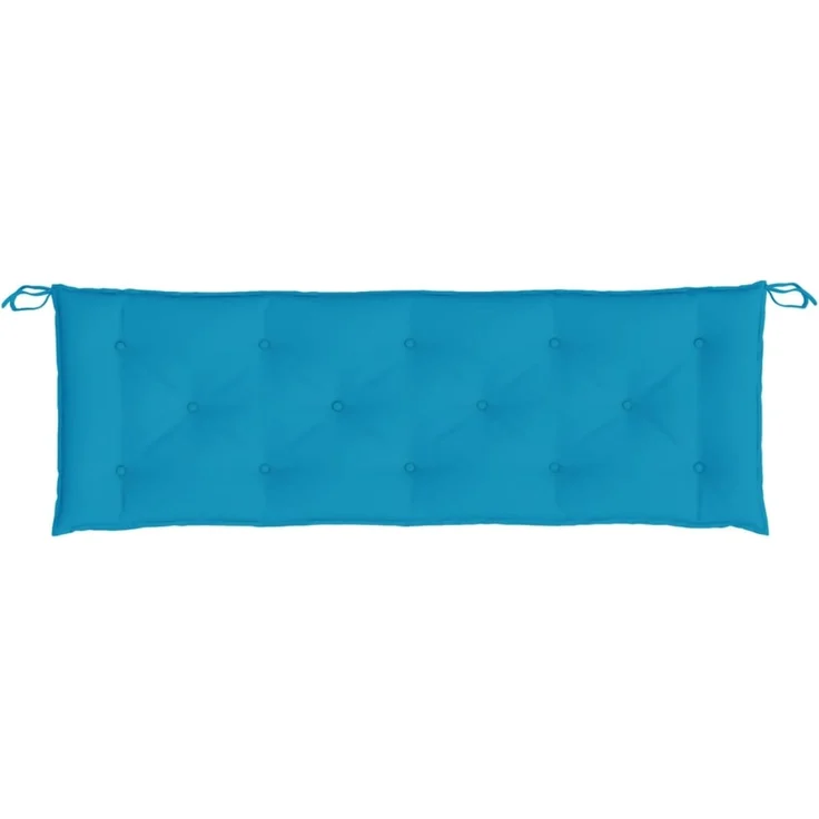 vidaXL Gartenbank-Auflagen 2 Stk. Hellblau 150x50x7 cm Oxford-Gewebe 361701 – Bild 5