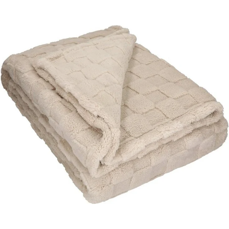 Wohndecke Kuscheldecke VENEDIG Flauschig XXL Größe 150x200 cm, Betz, Fleecedecke Wohndecke XXL Warm Sofadecke Decke Couch – Bild 4