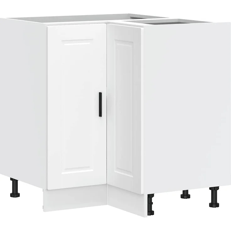 vidaXL Küchen-Eckunterschrank Porto Weiß Holzwerkstoff 853987 – Bild 1