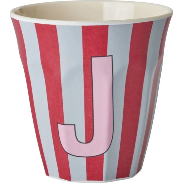 rice Becher Rice Melamin Becher Medium Buchstaben Mädchen, 1-tlg, Melamin – Bild 1