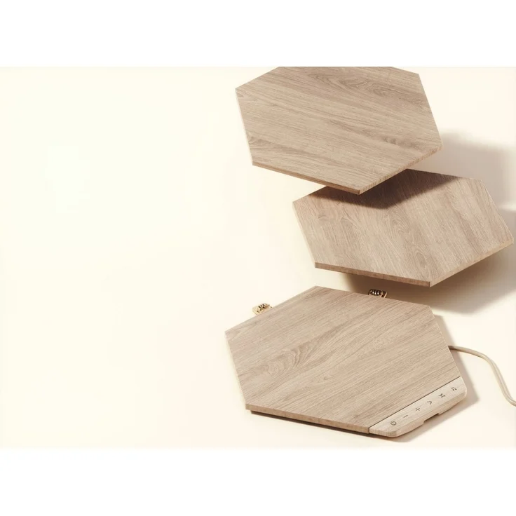 Nanoleaf Elements Wood Look Hexagons Starter Kit - 7PK EEK G – Bild 3