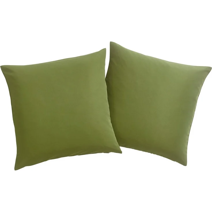 OTTO home Dekokissen Raja, einfarbig, Kissenhüllen ohne Füllung, 40 x 40 cm, 2er-Set, Mikrofaser – Bild 5