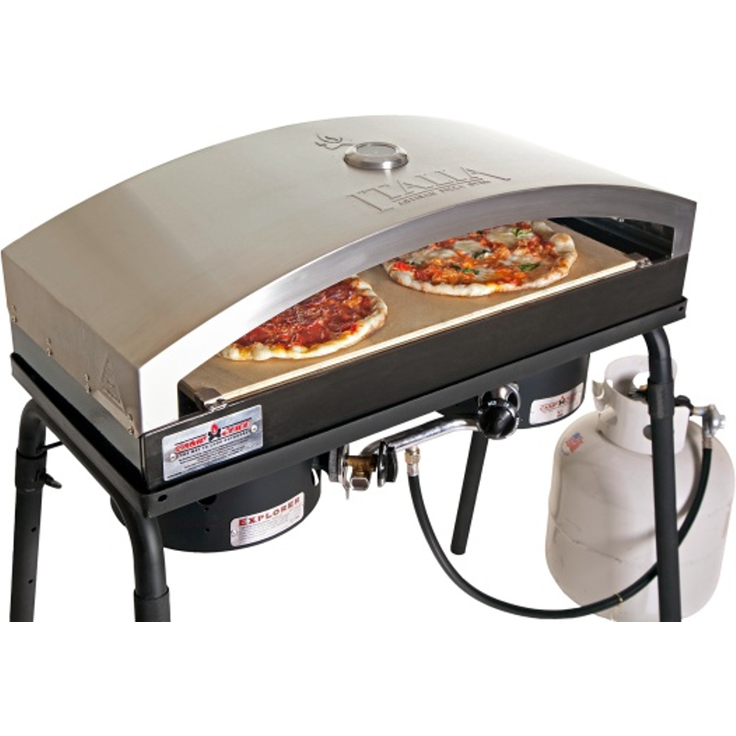Camp Chef Pizzaofen Box 60 Artisan Grill Gasgrill Gas Backofen Flammkuchen – Bild 2