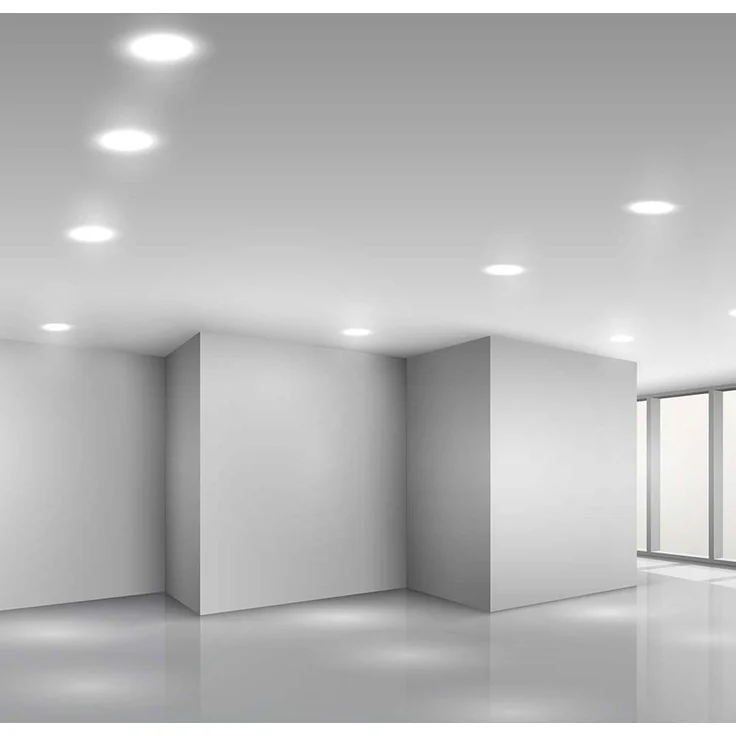 LED Einbau Panel, 1980 Lumen, neutralweiß, rund, D 22,8 cm – Bild 5