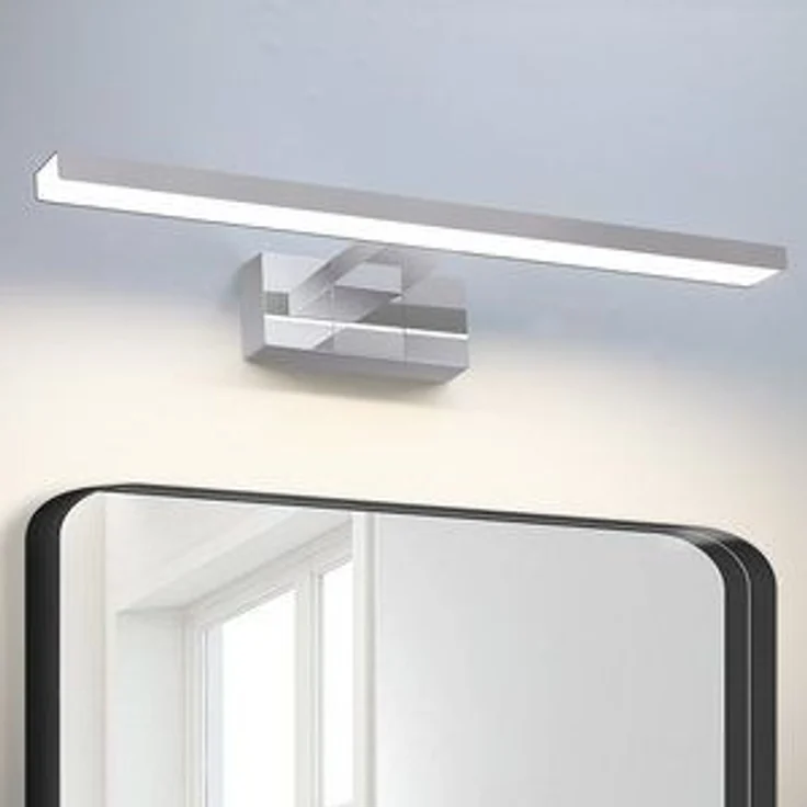 Nettlife LED Spiegelleuchte Spiegellampe leuchte Wand 40CM, LED fest integriert, Neutralweiß, internes Netzteil,für – Bild 6