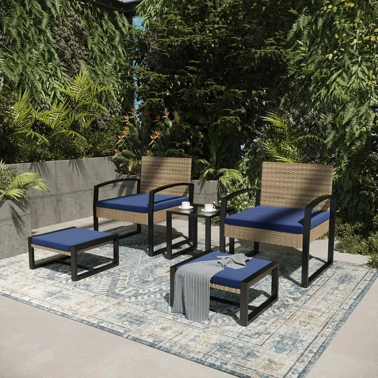 Gartenmöbelset Calvello 5-tlg. [casa. pro] – Bild 1