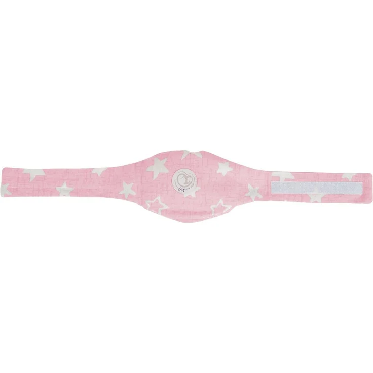 Moni Baby Anti-Kolik-Gürtel, Kirschkernkissen, Wärmekissen, Thermo-Gürtel rosa Sterne – Bild 6